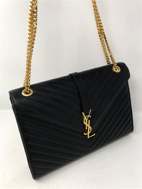 ysl black purse|YSL black purse price.